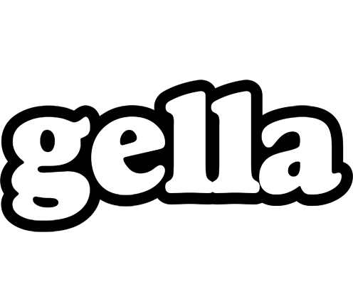 Gella panda logo