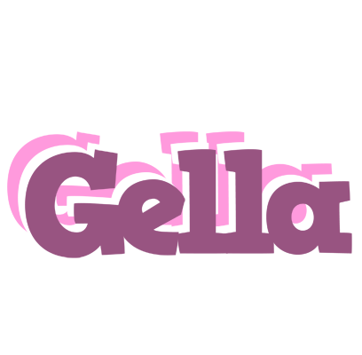 Gella relaxing logo