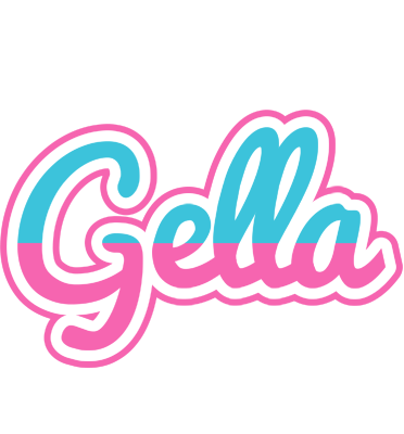 Gella woman logo