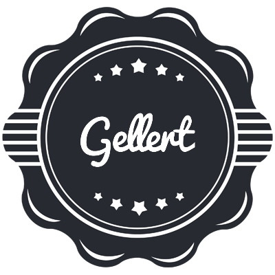 Gellert badge logo