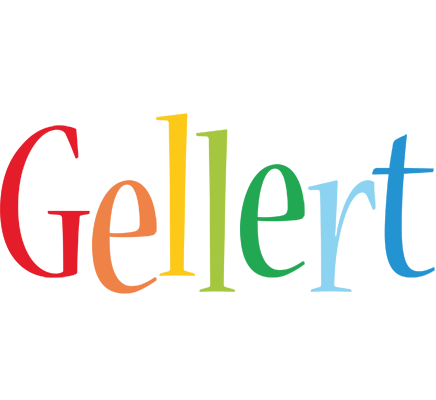 Gellert birthday logo