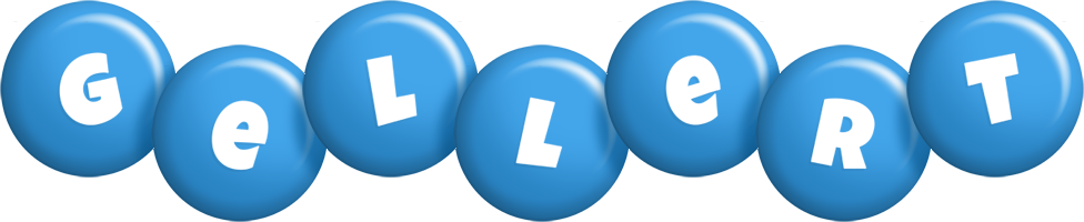 Gellert candy-blue logo