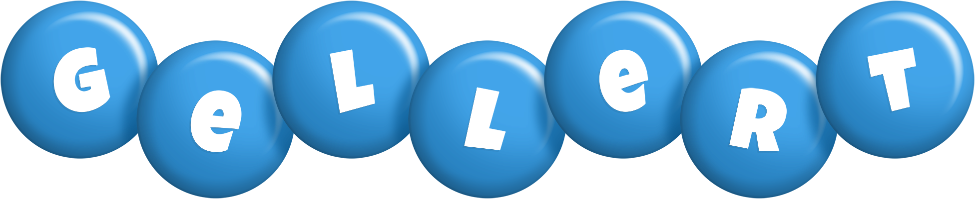 Gellert candy-blue logo