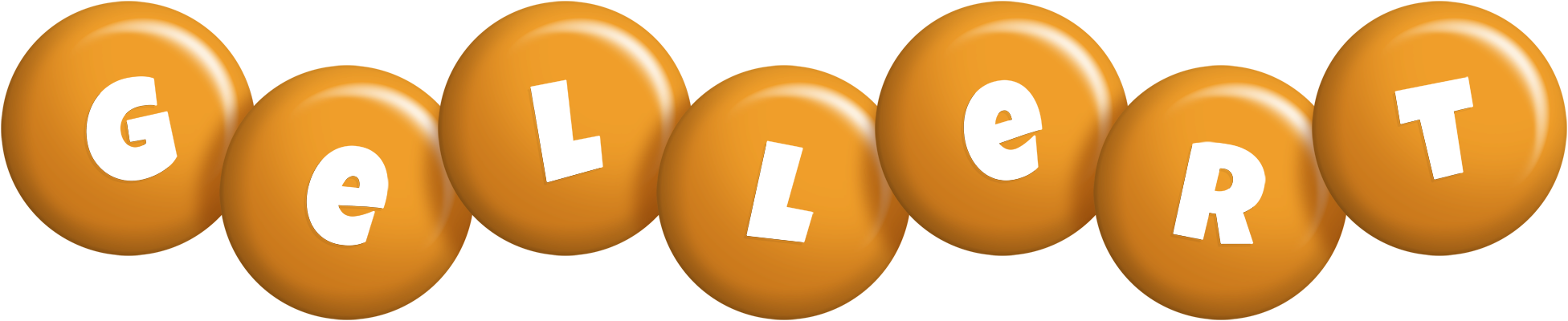 Gellert candy-orange logo