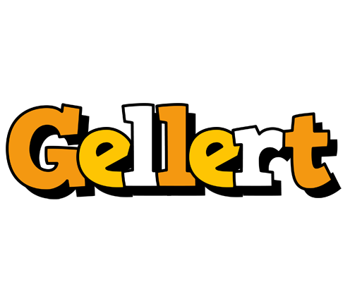Gellert cartoon logo