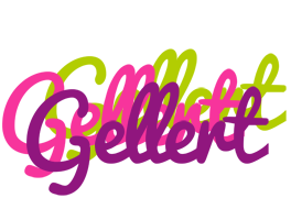 Gellert flowers logo