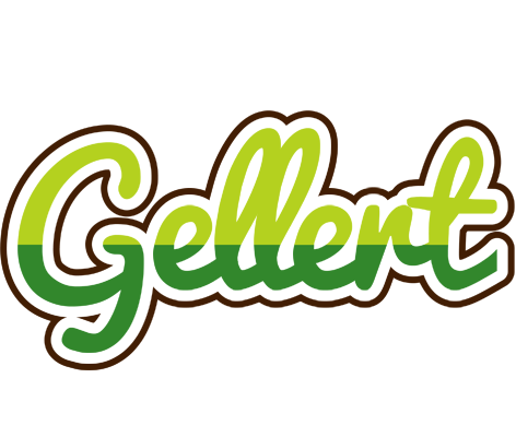 Gellert golfing logo