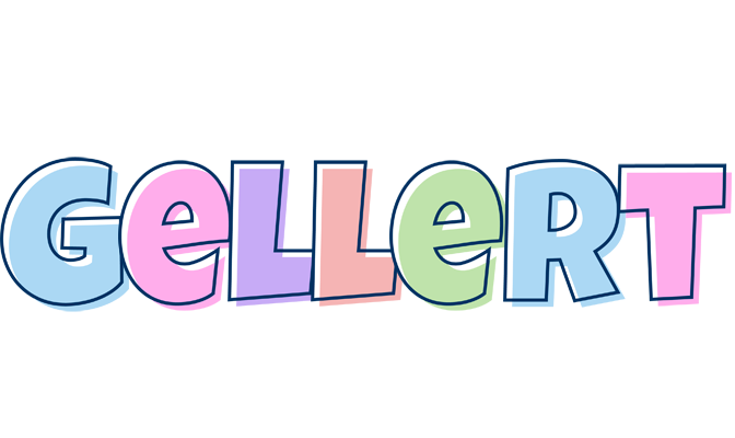 Gellert pastel logo