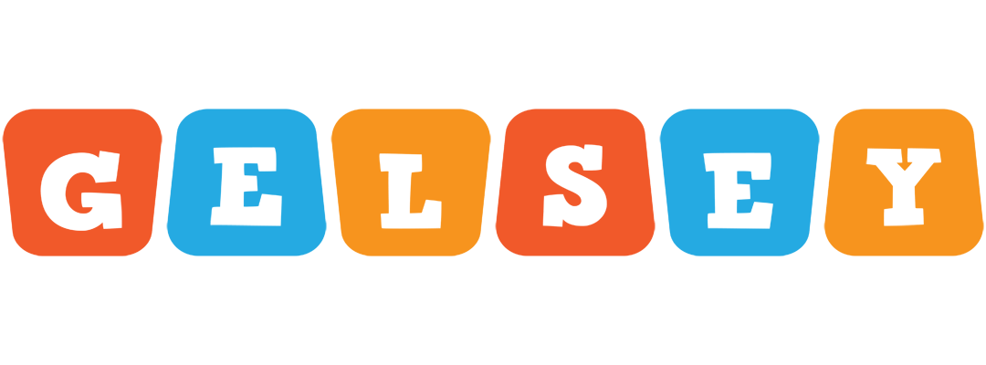 Gelsey comics logo