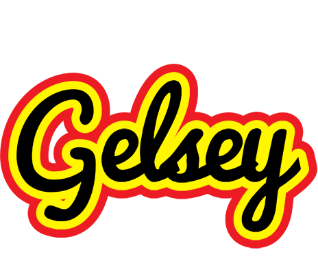 Gelsey flaming logo