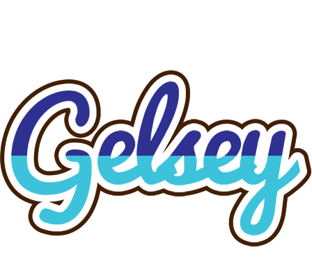 Gelsey raining logo