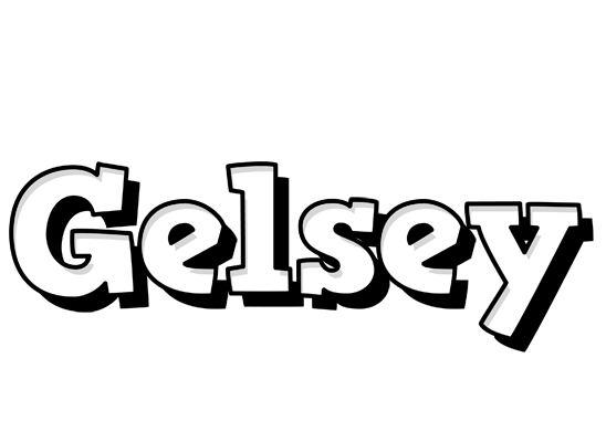 Gelsey snowing logo