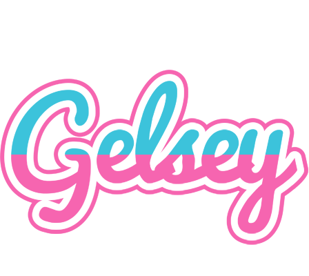 Gelsey woman logo
