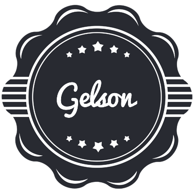 Gelson badge logo