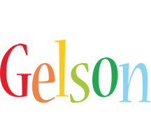 Gelson birthday logo
