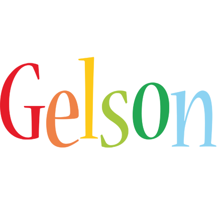 Gelson birthday logo