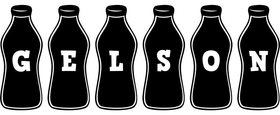 Gelson bottle logo