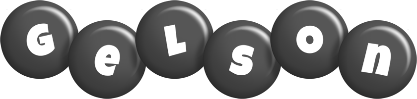 Gelson candy-black logo