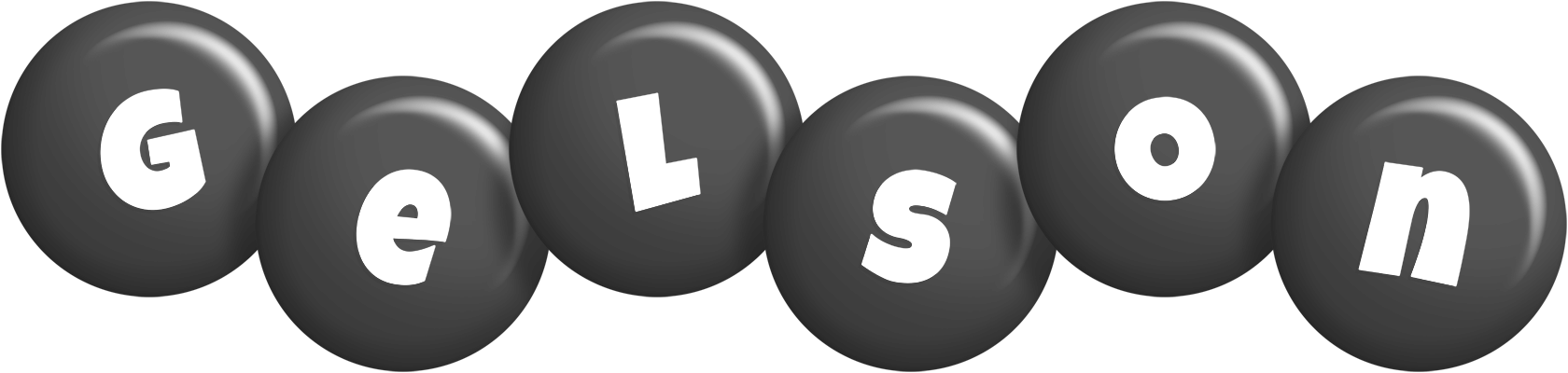 Gelson candy-black logo