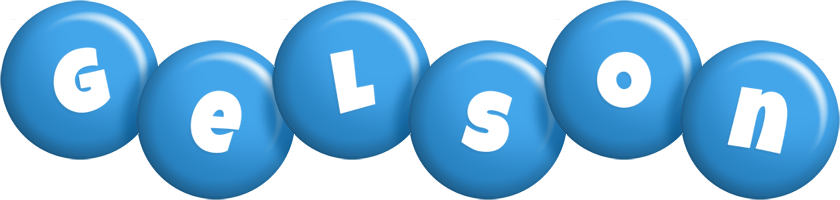 Gelson candy-blue logo
