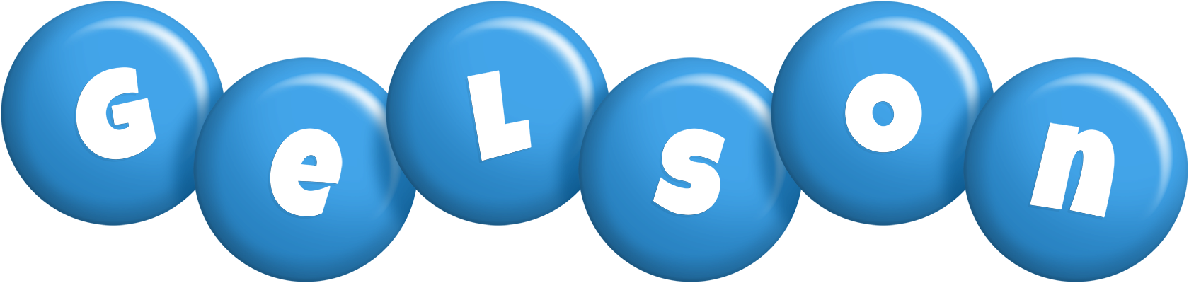 Gelson candy-blue logo