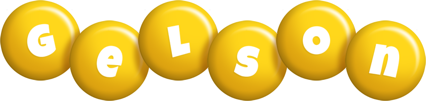 Gelson candy-yellow logo