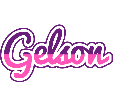 Gelson cheerful logo