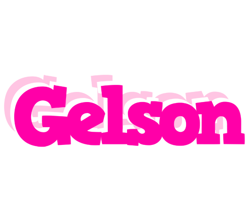 Gelson dancing logo