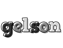 Gelson night logo