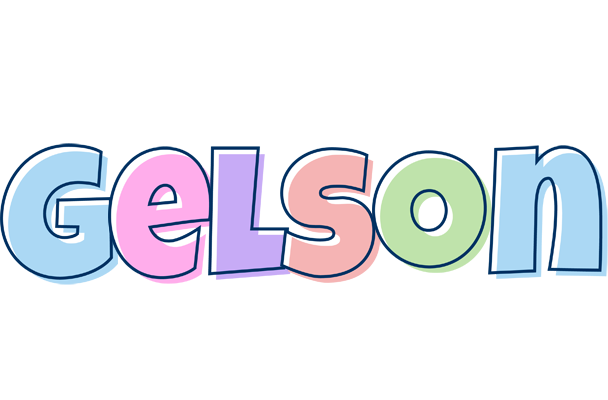 Gelson pastel logo
