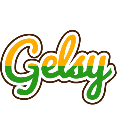 Gelsy banana logo