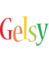 Gelsy birthday logo