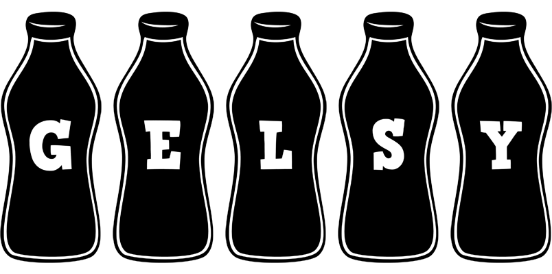 Gelsy bottle logo