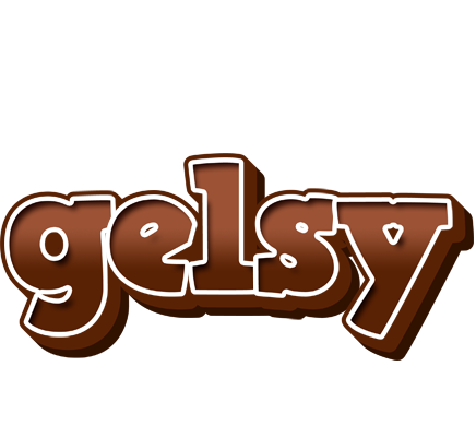 Gelsy brownie logo