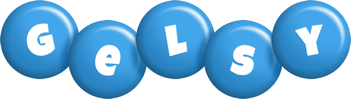 Gelsy candy-blue logo
