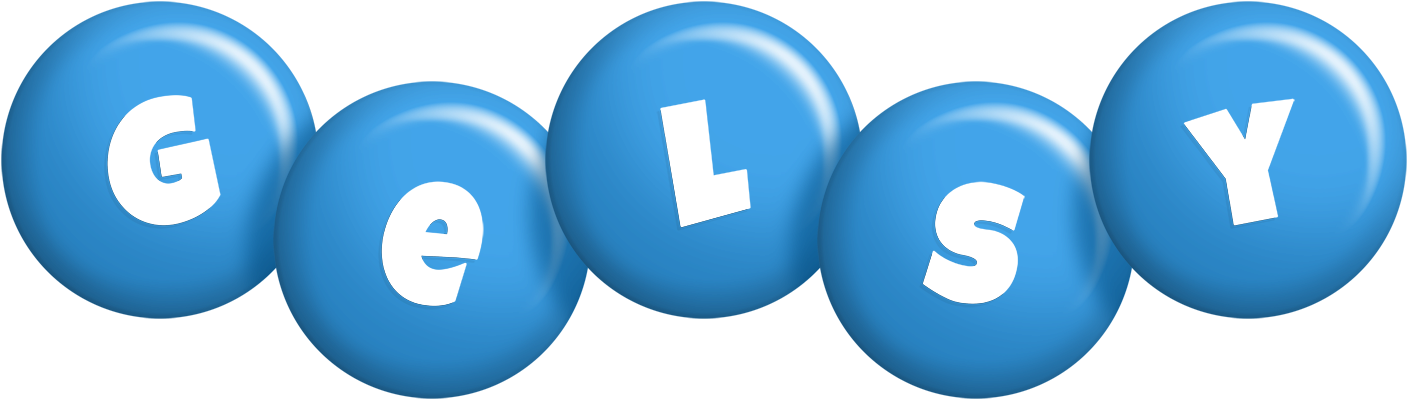 Gelsy candy-blue logo