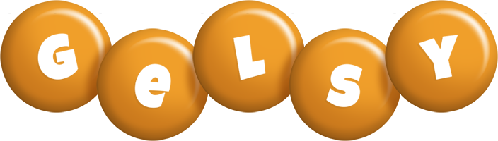 Gelsy candy-orange logo
