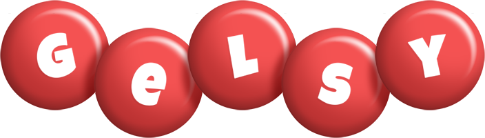 Gelsy candy-red logo