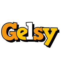Gelsy cartoon logo