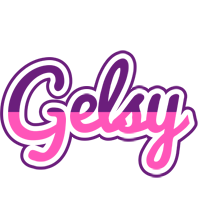 Gelsy cheerful logo