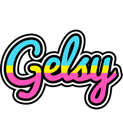 Gelsy circus logo