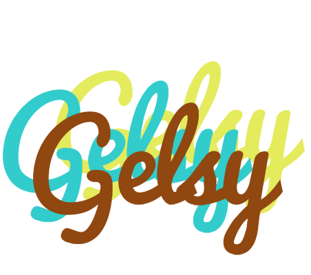 Gelsy cupcake logo