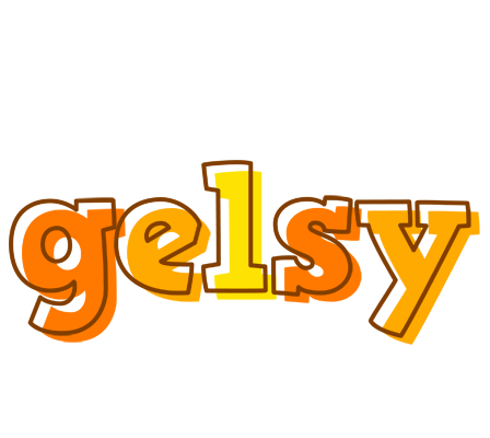 Gelsy desert logo