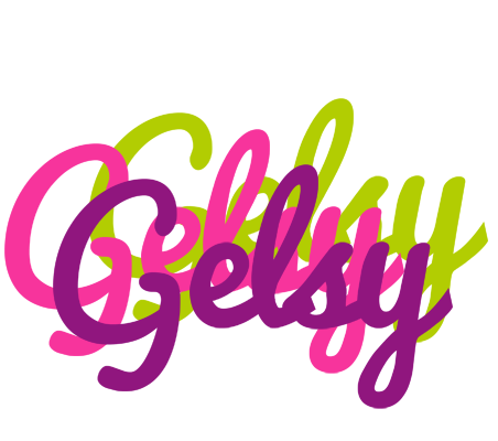 Gelsy flowers logo