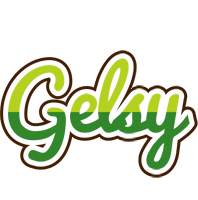 Gelsy golfing logo