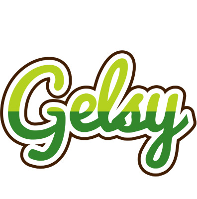 Gelsy golfing logo