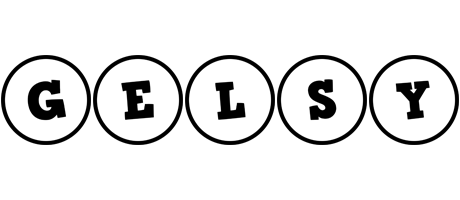 Gelsy handy logo