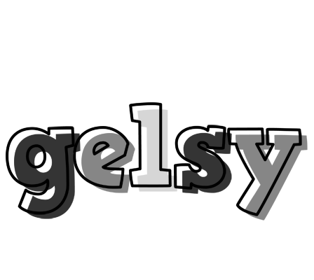Gelsy night logo