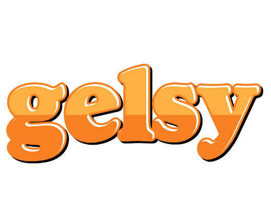 Gelsy orange logo