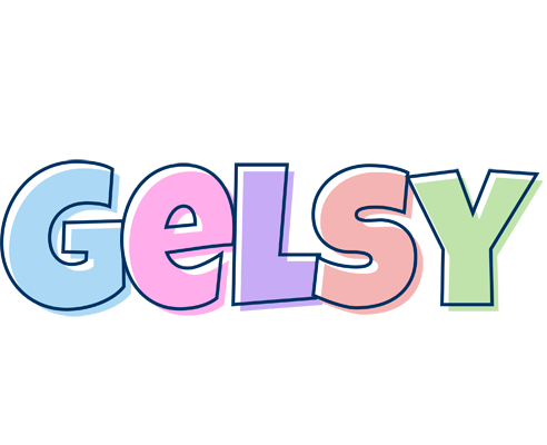 Gelsy pastel logo